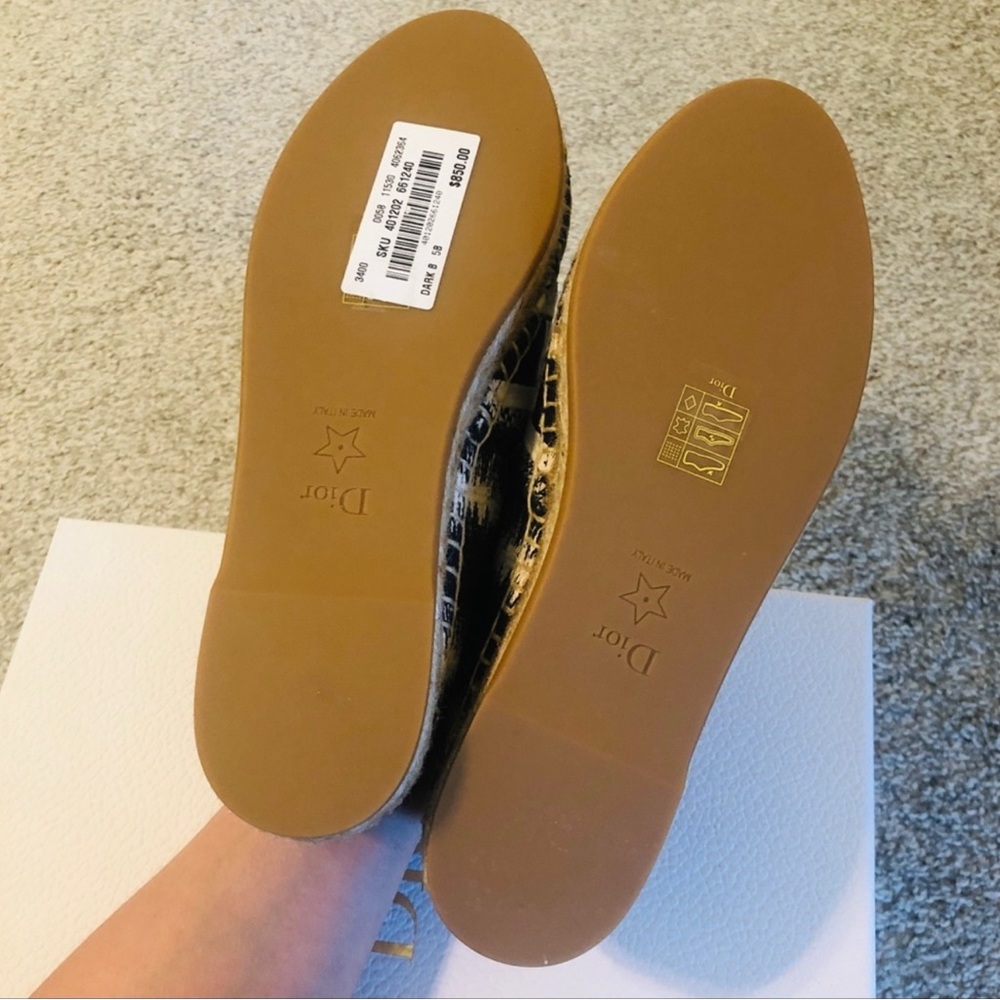 Christian Dior Espadrilles Brand New Size 35 - Picture 4 of 5